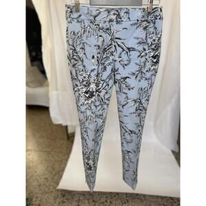 Talbots Weekender Chino Pants Chatham Ankle Sz 6 P Or  Small White Gray Stretch